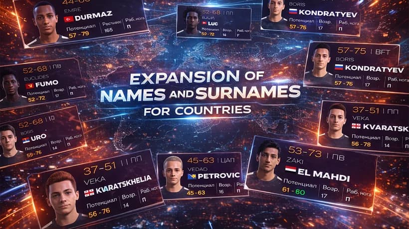 Expanded Names & Surnames