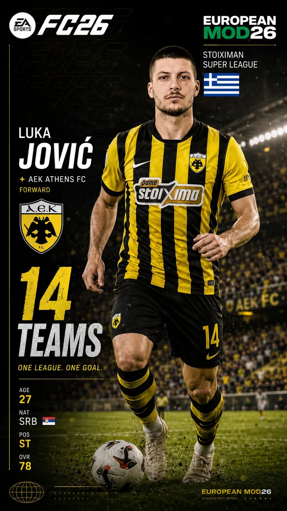 Super League Greece — featured player